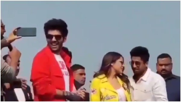 ಸಿನಿಮಾ ಪ್ರಮೋಷನ್ ನಲ್ಲಿ ಸಾರಾ-ಕಾರ್ತಿಕ್