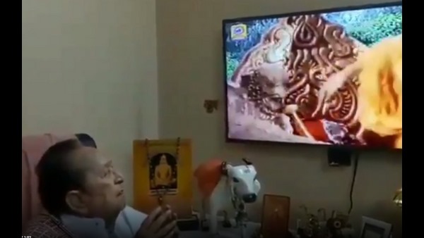 ತಾಮ್ಮದೇ ದೃಶ್ಯ ನೋಡಿ ಅತ್ತ ಅರವಿಂದ ತ್ರಿವೇದಿ