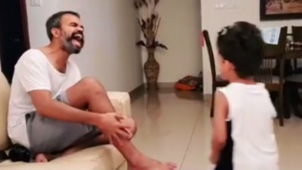 ತಮಾಷೆ ವ್ಯಕ್ತಿತ್ವದ ತಂದೆಯಾಗಿ ಪ್ರಶಾಂತ್