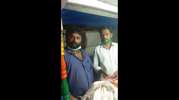 ಸಂಕಷ್ಟದಲ್ಲಿರುವವರಿಗೆ ದಿನಸಿ ವಿತರಣೆ