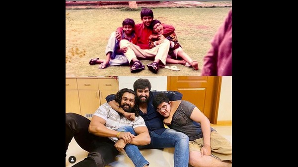 ಸಹೋದರರ ಜತೆ ಫೋಟೊ