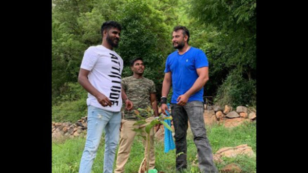 ದರ್ಶನ್ ಜೊತೆ ಚಿಕ್ಕಣ್ಣ ಭೇಟಿ