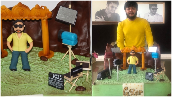 ಗಮನ ಸೆಳೆಯುತ್ತಿದೆ ಸಿನಿಮಾ ಸೆಟ್ ನ ಕೇಕ್
