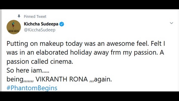 ಸಿನಿಮಾ ಎಂಬ ಪ್ಯಾಷನ್ಗೆ ವಾಪಸ್