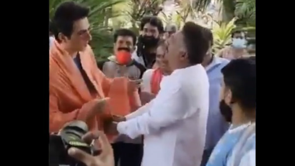 ಕಂದಿರಿಗ 2 ಚಿತ್ರೀಕರಣ ಸೆಟ್ನಲ್ಲಿ ಸನ್ಮಾನ