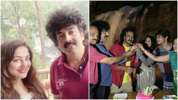 ನೆನಪಿಗಾಗಿ ಗಿಡಗಳನ್ನು ನೆಟ್ಟ ಉಪೇಂದ್ರ ದಂಪತಿ