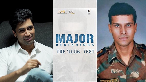 Adivi Sesh pays tribute with a video and look test photo of Major Sandeep Unnikrishnan Adivi Sesh pays tribute with a video and look test photo of Major Sandeep Unnikrishnan