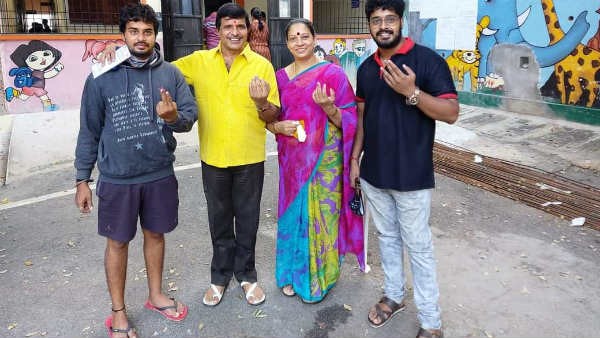 ಎಸ್ ನಾರಾಯಣ್ ಕುಟುಂಬ
