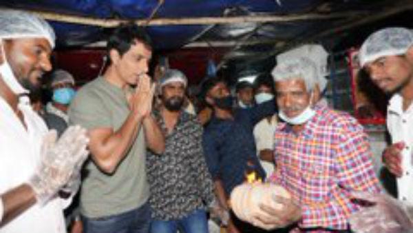 ರಸ್ತೆ ಬದಿ ಹೋಟೆಲ್ಗೆ ಸೋನು ಸೂದ್ ಭೇಟಿ