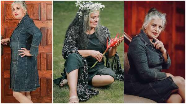 68 year old Rajini Chanday stuns look in her latest Photoshoot. 68 year old Rajini Chanday stuns look in her latest Photoshoot.
