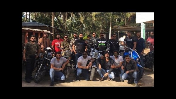ಬೈಕ್ ರೈಡಿಂಗ್ ದರ್ಶನ್ ಹವ್ಯಾಸಗಳಲ್ಲಿ ಒಂದು
