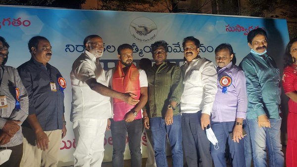 ನಿರ್ಮಾಪಕ ಉಮಾಪತಿ ಶ್ರೀನಿವಾಸ್ಗೆ ಸನ್ಮಾನ