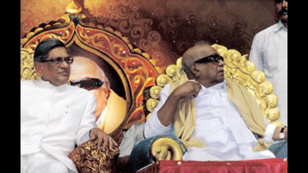 ಎಸ್ ಎಂ ಕೃಷ್ಣ ತಮಿಳುನಾಡಿಗೆ ತೆರಳಿ ಎಂ. ಕರುಣಾನಿಧಿ ಜತೆ ಸಭೆ