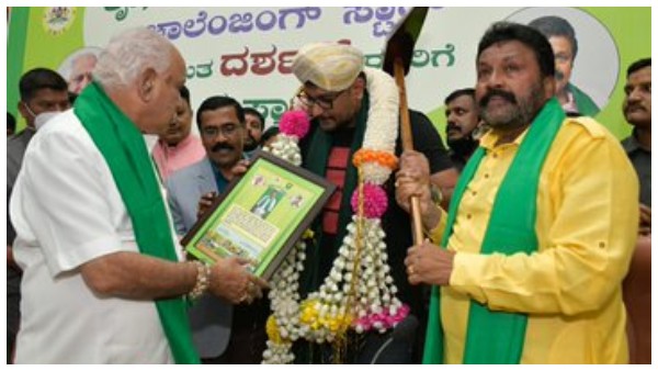 ದರ್ಶನ್ ರಾಯಭಾರಿ ಆಗಿರುವುದು ಕೃಷಿ ಕ್ಷೇತ್ರಕ್ಕೆ ಶಕ್ತಿ ತುಂಬಿದೆ: ಸಿಎಂ
