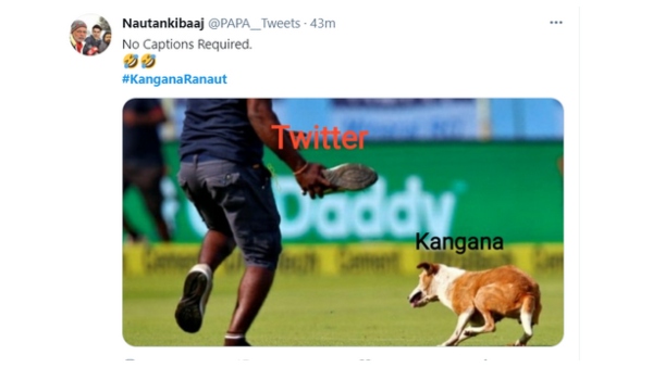 ನಾಯಿಗೆ ಹೋಲಿಸಿದ ನೆಟ್ಟಿಗರು