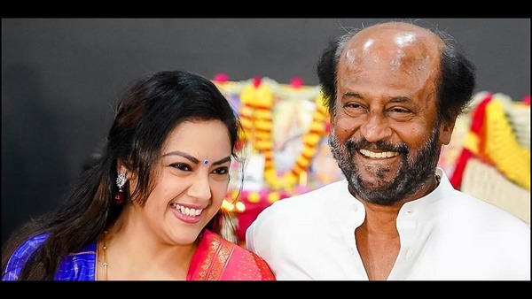 ವೀರ ಚಿತ್ರದಲ್ಲಿ ಒಟ್ಟಿಗೆ ನಟಿಸಿದ್ದ ಮೀನಾ-ರಜನಿಕಾಂತ್