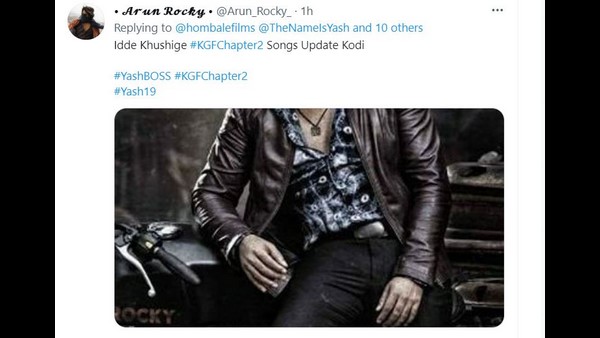 Yash Fans are Demanding an update on KGF-2 movie Yash Fans are Demanding an update on KGF-2 movie
