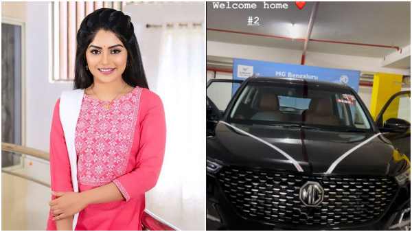 Jothe Jotheyali serial Actress Megha Shetty buys 2 luxury cars Jothe Jotheyali serial Actress Megha Shetty buys 2 luxury cars
