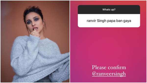 Parineeti Chopra reaction to fan question about ranveer singh become father Parineeti Chopra reaction to fan question about ranveer singh become father