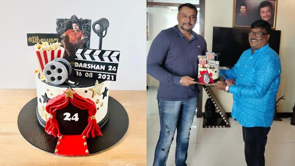 Director dayal padmanabhan meets darshan Director dayal padmanabhan meets darshan