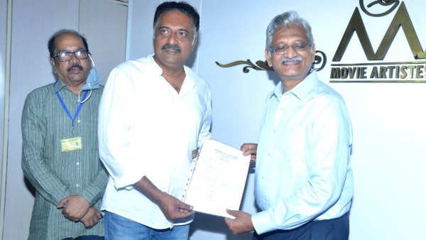 ನಾಮಪತ್ರ ಸಲ್ಲಿಸಿದ ಪ್ರಕಾಶ್ ರೈ
