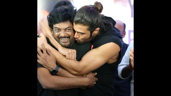 Puri Jagannadh celebrates birthday with Vijay Devarakonda and Charmi Kaur Puri Jagannadh celebrates birthday with Vijay Devarakonda and Charmi Kaur
