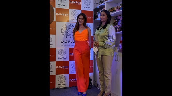 Actress Kriti Kharbanda Launches Mavea Store In Bengaluru Actress Kriti Kharbanda Launches Mavea Store In Bengaluru