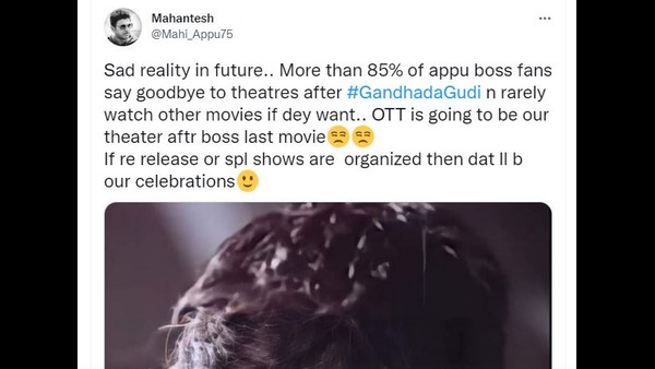 ಥಿಯೇಟರ್ಗೆ ಗುಡ್ ಬೈ ಹೇಳ್ತಾರಾ ಅಪ್ಪು ಫ್ಯಾನ್ಸ್?