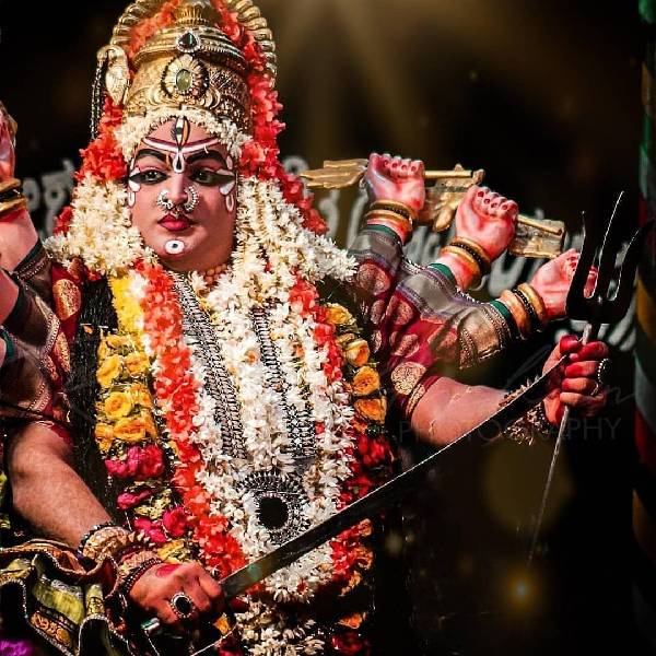 ದುಡಿಮೆಯ ಹಣದಲ್ಲಿ ಯಕ್ಷಗಾನ ಆಯೋಜಿಸಲಾಗಿದೆ