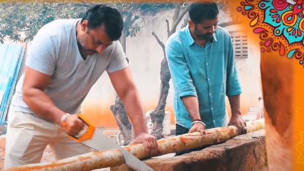 ಸಂಕ್ರಾಂತಿ ಹಬ್ಬಕ್ಕೆ ಅಖಾಡಕ್ಕಿಳಿದ ದಚ್ಚು