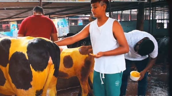 ತಂದೆ ಜೊತೆ ಸಂಕ್ರಾಂತಿ ಆಚರಿಸಿದ ವಿನೀಶ್