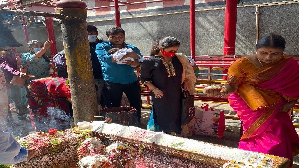 ಅವಳಿ ಮಕ್ಕಳ ಜೊತೆಗೆ ಕಾಣಿಸಿಕೊಂಡ ಅಮೂಲ್ಯ!