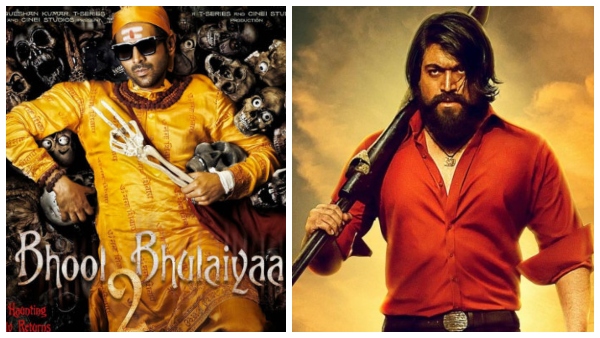 ಕೆಜಿಎಫ್ 2 ದಾಖಲೆ ಮುರಿಯುತ್ತಾ 'ಭೂಲ್ ಭುಲಯ್ಯಾ 2'