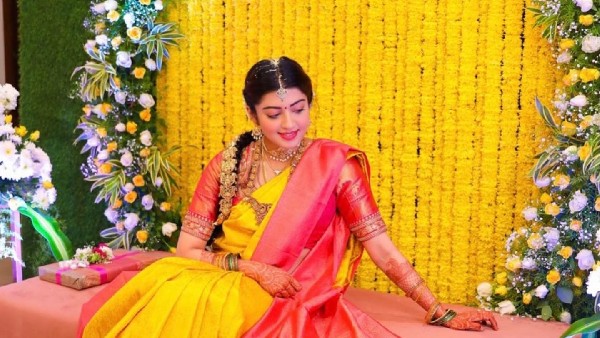 Actress Pranitha Subhashs baby Shower Photos Goes Viral Actress Pranitha Subhashs baby Shower Photos Goes Viral