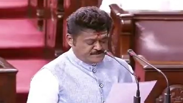 ಕನ್ನಡದಲ್ಲಿ ಪ್ರಮಾಣ ವಚನ ಸ್ವೀಕರಿಸಿದ ಜಗ್ಗೇಶ್
