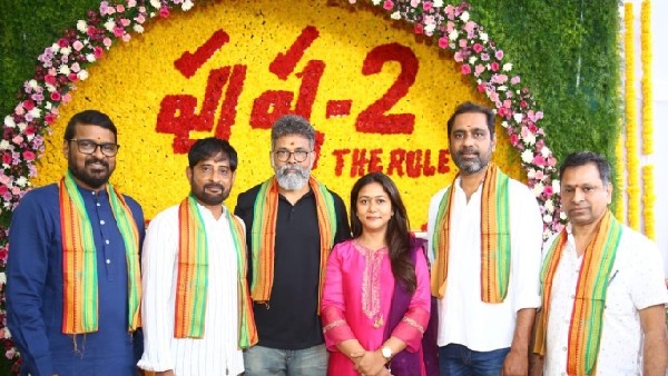 ಇತ್ತೀಚೆಗೆ 'ಪುಷ್ಪ'-2 ಮುಹೂರ್ತ