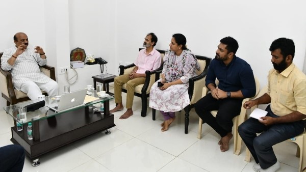 ಸಿಎಂ ಭೇಟಿಯಾದ ರಾಘಣ್ಣ, ಯುವ!