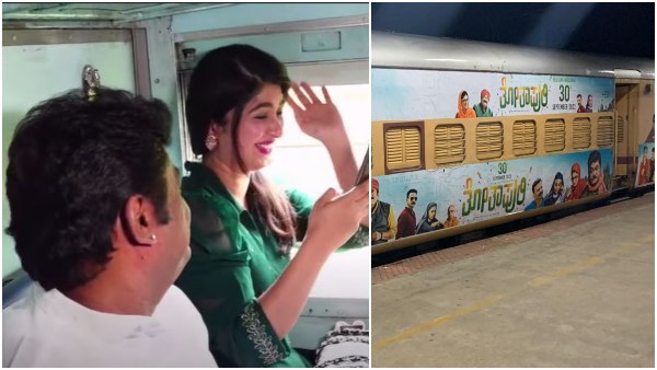 Jaggesh Starrer Totapuri team organized Free Bus For Dasara And Train Jaggesh Starrer Totapuri team organized Free Bus For Dasara And Train