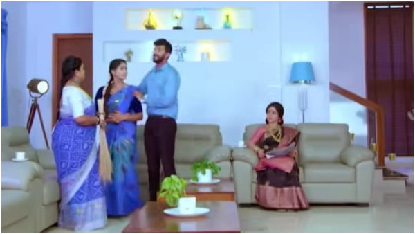 ಮಗ-ಸೊಸೆಗೆ ದೃಷ್ಟಿ ತೆಗೆದ ದಾಮಿನಿ