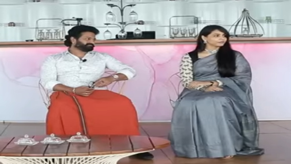 ಸೀರೆ ಧರಿಸಿ ಪ್ರಚಾರ ನಡೆಸಿದ ಸಪ್ತಮಿ ಗೌಡ