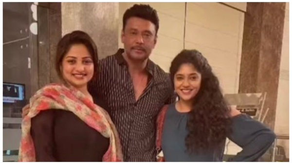 'ಕ್ರಾಂತಿ' ಚಿತ್ರದಲ್ಲಿ ಸಂಯುಕ್ತಾ ಹೊರನಾಡ್