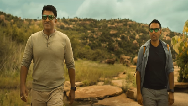 ಎಲ್ಲೆಲ್ಲೂ ರಾರಾಜಿಸಿದ 'ಗಂಧದ ಗುಡಿ' ಟ್ರೈಲರ್ ಪೋಸ್ಟರ್