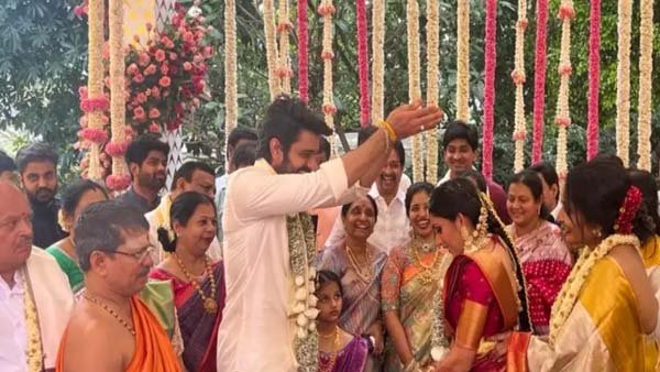 ಅನುಷಾ ಶೆಟ್ಟಿ ಜೊತೆ ಸಪ್ತಪದಿ ತುಳಿದ ತೆಲುಗು ನಟ