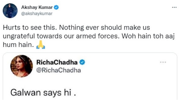ಅಕ್ಷಯ್ ಕುಮಾರ್ ಹೇಳಿದ್ದೇನು?