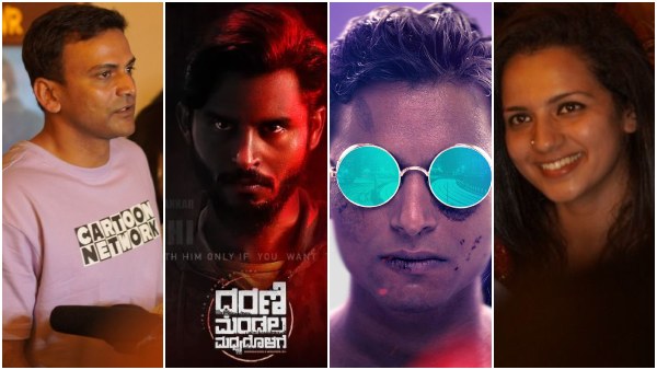 Dhananjay And Shruti Hariharan Likes Dharani Mandala Madhyadolage Movie Dhananjay And Shruti Hariharan Likes Dharani Mandala Madhyadolage Movie