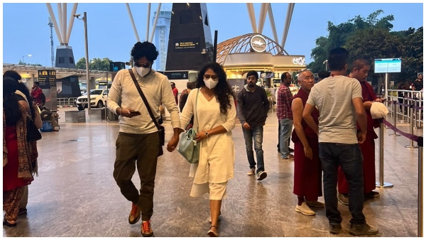 Actors Vasishta N. Simha and Haripriya are now engaged Actors Vasishta N. Simha and Haripriya are now engaged