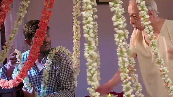 ತಾತನ ಕಂಡು ಆಶ್ಚರ್ಯಗೊಂಡ ಮನೆಯವರು