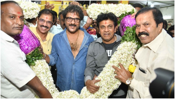 Crazy Star Ravichandran GOwri Movie Launched By Shivarajkumar In Bengaluru Crazy Star Ravichandran GOwri Movie Launched By Shivarajkumar In Bengaluru