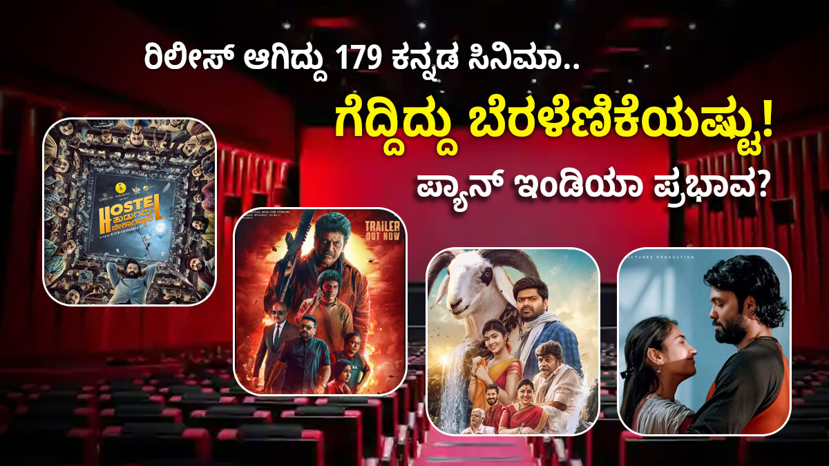Sandalwood 2023 ರಿಲೀಸ್ 179 ಸಿನಿಮಾ.. ಗೆದ್ದಿದ್ದು ಕೆಲವೇ ಕೆಲವು.. ₹200 ಕೋಟಿ
